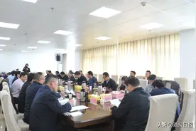 酒泉市委副书记、市长王立奇会见中铁二十一局集团党委书记、董事长庄纪栋图片