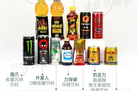 12款功能饮料测试：战马抗疲劳成分少，东鹏、红牛、中沃等糖含量不利健康图片