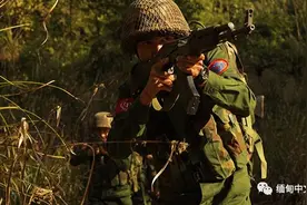 缅甸军方与若开军战事“四面开花”，若开军称攻占了军方一个据点图片