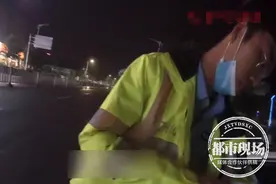 男子带2岁儿子酒驾被查，妻子到场埋怨，结果被他打了一巴掌图片