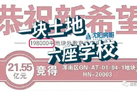 沈阳浑南＋3年＝沈河！一块土地，给浑南带来6座学校图片