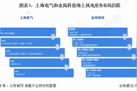 干货！2021年中国海上风电行业龙头企业对比：上海电气VS金风科技图片