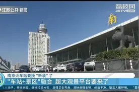 南京火车站升级改造 超大观景平台视觉“承包”整个玄武湖图片
