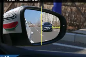 新手不会判断车距，总剐蹭前后车？详细图解车轮位置，非常实用图片