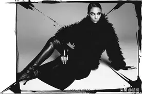 美国超模宾克斯·沃尔顿，8月日本《Vogue》杂志奢华生活时尚摄影图片