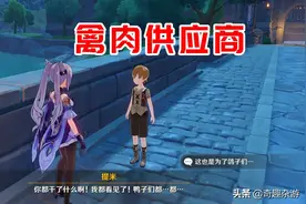 原神：玩家连NPC也不放过，要给他们取外号，提米称禽肉供应商图片