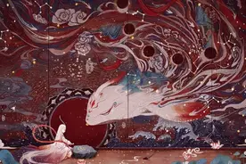 90后小姐姐自学绘画，靠画“神仙狐鬼”爆红网络，圈粉60万图片