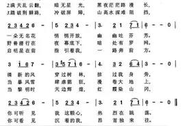 朝鲜电影《无名英雄》主题曲《你可听见我这颗心》图片