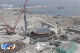 粤港澳大湾区首个“华龙一号”项目核心部件整体吊装工作完成图片