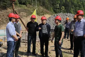 枫坑隧道开工建设永义公路通车可待图片
