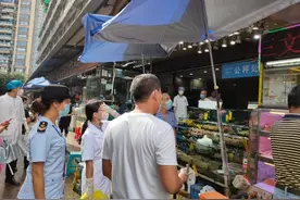 广州突击抽检黄沙水产市场涉三文鱼样品，核酸检测结果均为阴性图片