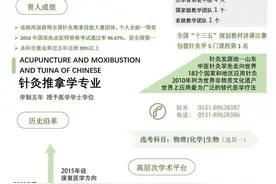 山东中医药大学针灸推拿学专业——手随心转，法从手出图片