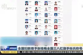 全国妇联授予张桂梅全国三八红旗手标兵称号