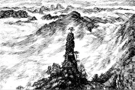 「画配诗」凸凹：万源十景图片