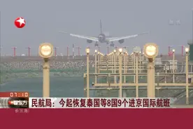 民航局：今起恢复泰国等8国9个进京国际航班视频封面