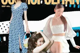 Kendall：我去海边/刘雯：我逛公园/我：给她们投票图片