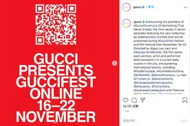 联手著名导演，Gucci 将通过自己的“线上时装影展”发布最新系列图片