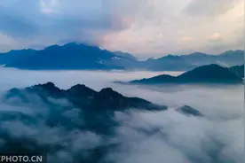 浙江庆元：日出云海美图片