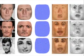 “造”个自己去开会！最牛3D人脸建模系统，输入一张照片就行图片