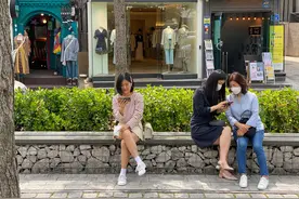 疫情下韩国首尔居民时间安排有变化图片