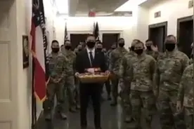 美议员称关岛不属于美国，关岛官员率国民警卫队上门拜访视频封面