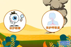 「应急科普」动画丨遭遇沙尘天气如何应对？这份防护指南请查收图片