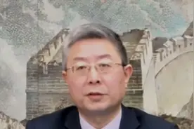 马辉公使接受中国国际电视台（CGTN）《视点》栏目采访图片