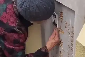 妈妈的吻：云南106岁老人与烈士儿子的墓碑前“重逢”图片