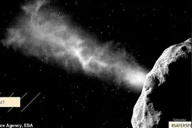 NASA大规模模拟演习证明，核弹无法阻止巨大小行星撞地球图片
