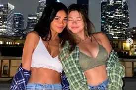 妹子和妈妈出门总被错认成姐妹，这妈看起来太年轻了吧图片