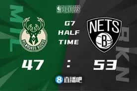 半场-杜兰特20+5+3 哈登12分 字母哥15+5+3 篮网领先雄鹿6分图片