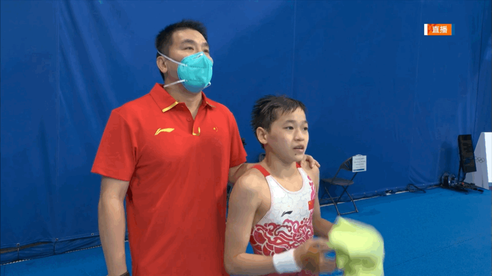 他就是那个把全红婵举高高的人，重庆跳水金牌教练刘犇：第三跳我有点紧张图片