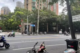 机动车不礼让行人要吃罚单，电子警察咋判定？记者实地探访打浦路、雁荡路等处图片
