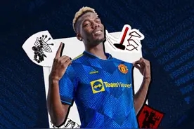 曼联发布新赛季第三球衣：黑黄蓝配色，致敬1993-94赛季客场球衣图片