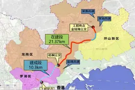 全长32.2公里！深圳东部过境高速公路工程建设最新进展来了图片