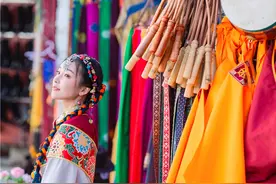 「雪域新颜」泰米尔网红变身藏族“普姆”图片