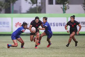 有牌面！四位江苏姑娘助力联合队女子橄榄球夺金，江苏队摘银图片
