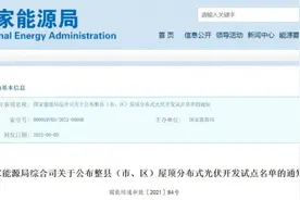 山西26个县（市、区）入选全国整县（市、区）屋顶分布式光伏开发试点名单图片