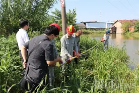 男子钓鱼鱼竿接触高压电线触电身亡，家属将供电公司告上法院索赔80余万图片