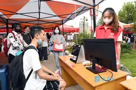 宿迁学院喜迎2021级4120名新生图片
