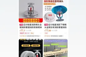 平台上售卖应付检查假消防物品，中国消防点名淘宝京东拼多多视频封面