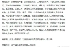 辽宁虐童案宣判，生父发声：感谢法院公正判决，女儿身心仍未完全恢复图片