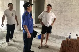 为扩门框拆承重 违法行为查必究图片