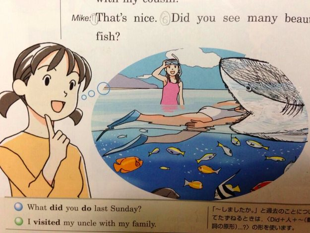 让老师"吐血三升"的课本涂鸦,奥特曼杜甫、卡卡西杜甫,杜甫太忙了