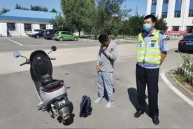 15岁沧州少年与家长赌气骑电动车上高速 天津交警视频巡查发现 及时稳妥处置图片