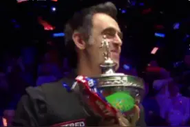 不老的斯诺克传奇！六年心魔终夺六冠 火箭升空点亮无悔的青春图片