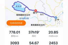 8月由兰州出发环青海湖骑行图片