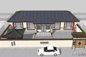 左右邻居卡死不让建两层，砸40万建平房主打装修至上、舒适为主图片