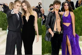 在贾斯汀·比伯的注视下，海莉和前任萌德久违拥抱，被指太紧张图片