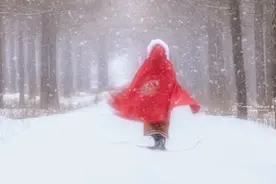 PS创意人像-雪景合成｜摄影世界FOTO图片